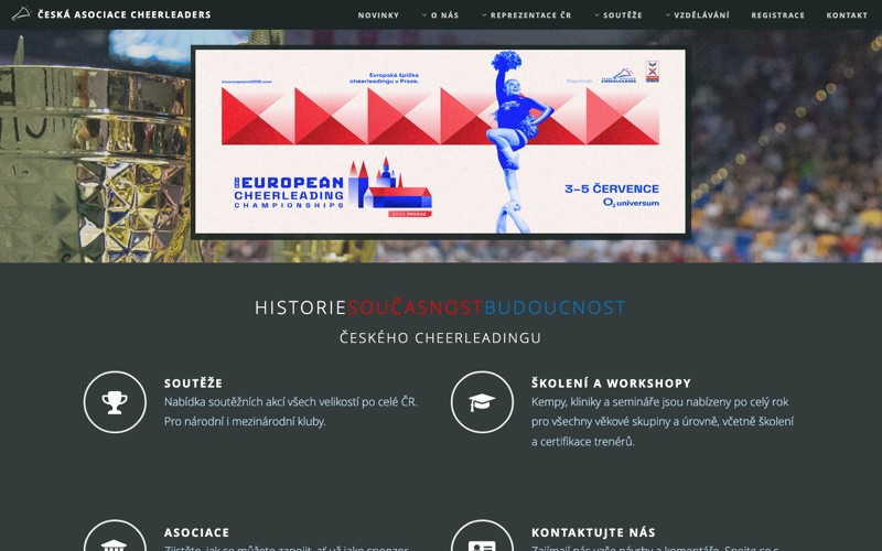 Home page of cach.cz