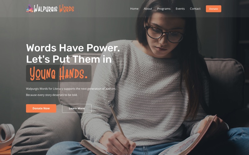 Home page of walpurgiswords.org